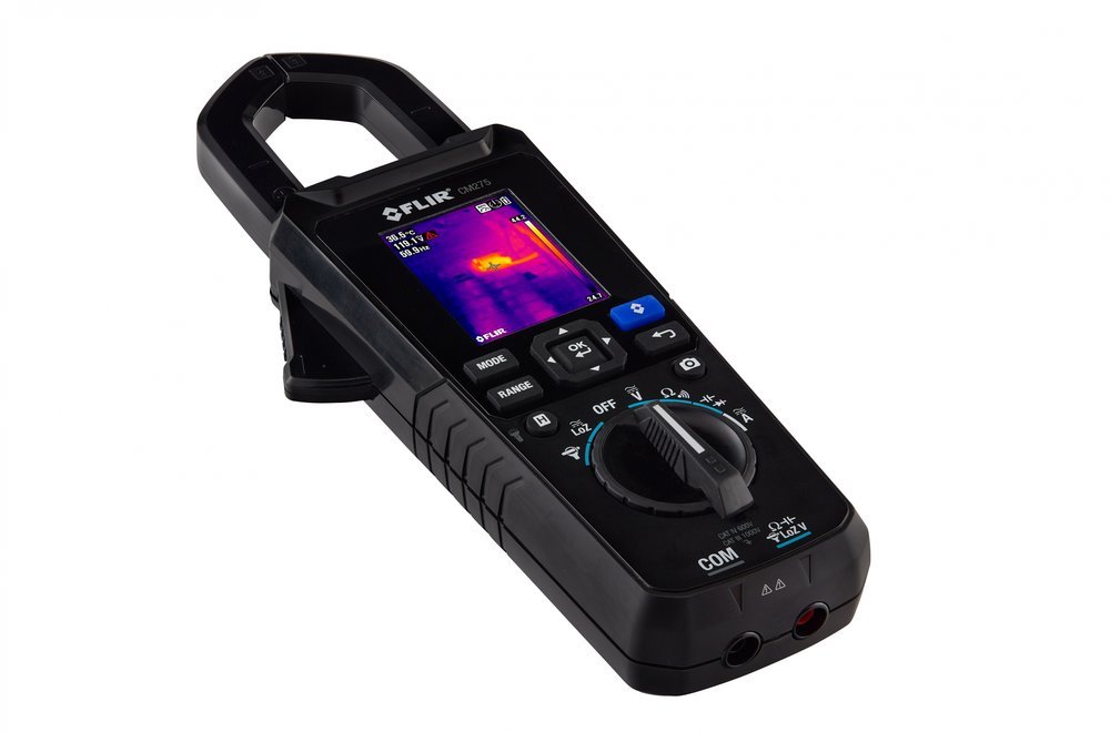 FLIR Announces FLIR CM275 Industrial Thermal Imaging Clamp Meter